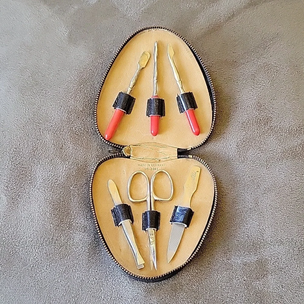 Vintage manicure set
